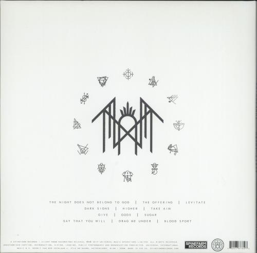 Sleep Token Sundowning - 1st - Silver Vinyl UK 2-LP vinyl record